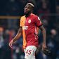 Osimhen, avançado nigeriano, em ação pelo Galatasaray