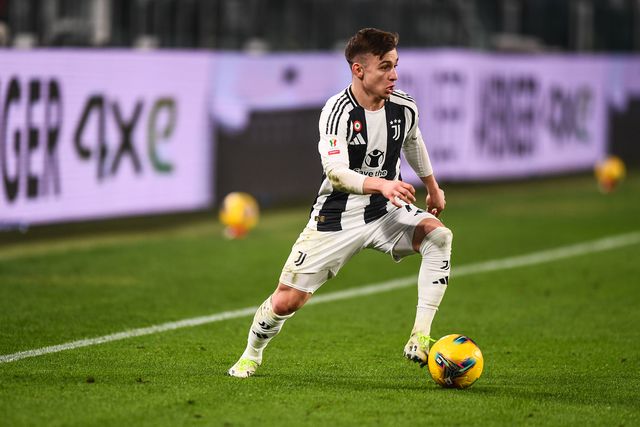 Francisco Conceição a representar a Juventus