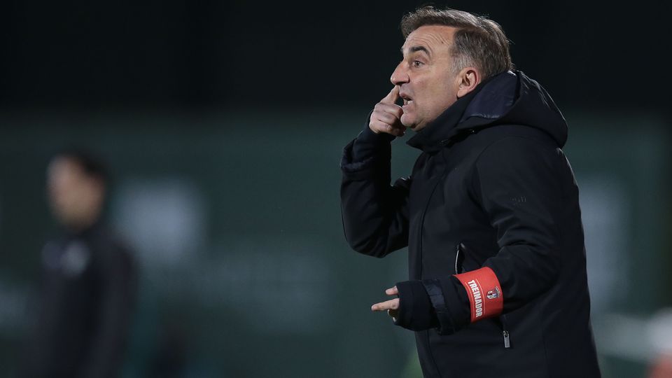 Carlos Carvalhal: «Um jogo ingrato para nós»