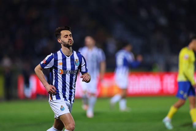 Fábio Vieira foi o melhor em campo na vitória do FC Porto em Arouca (foto: Grafislab)