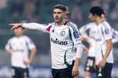 Rúben Vinagre com a camisola do Legia Varsóvia