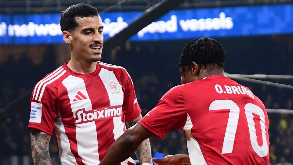 Chiquinho foi o herói de serviço (Olympiacos FC)