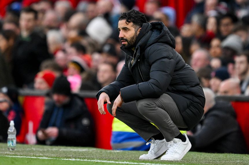 Ruben Amorim, treinador do Manchester United