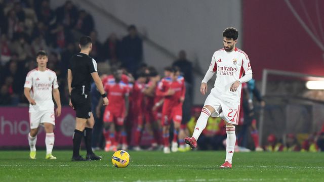 Rafa reage ao golo sofrido pelo Benfica (Foto: Rogério Ferreira/Kapta+)