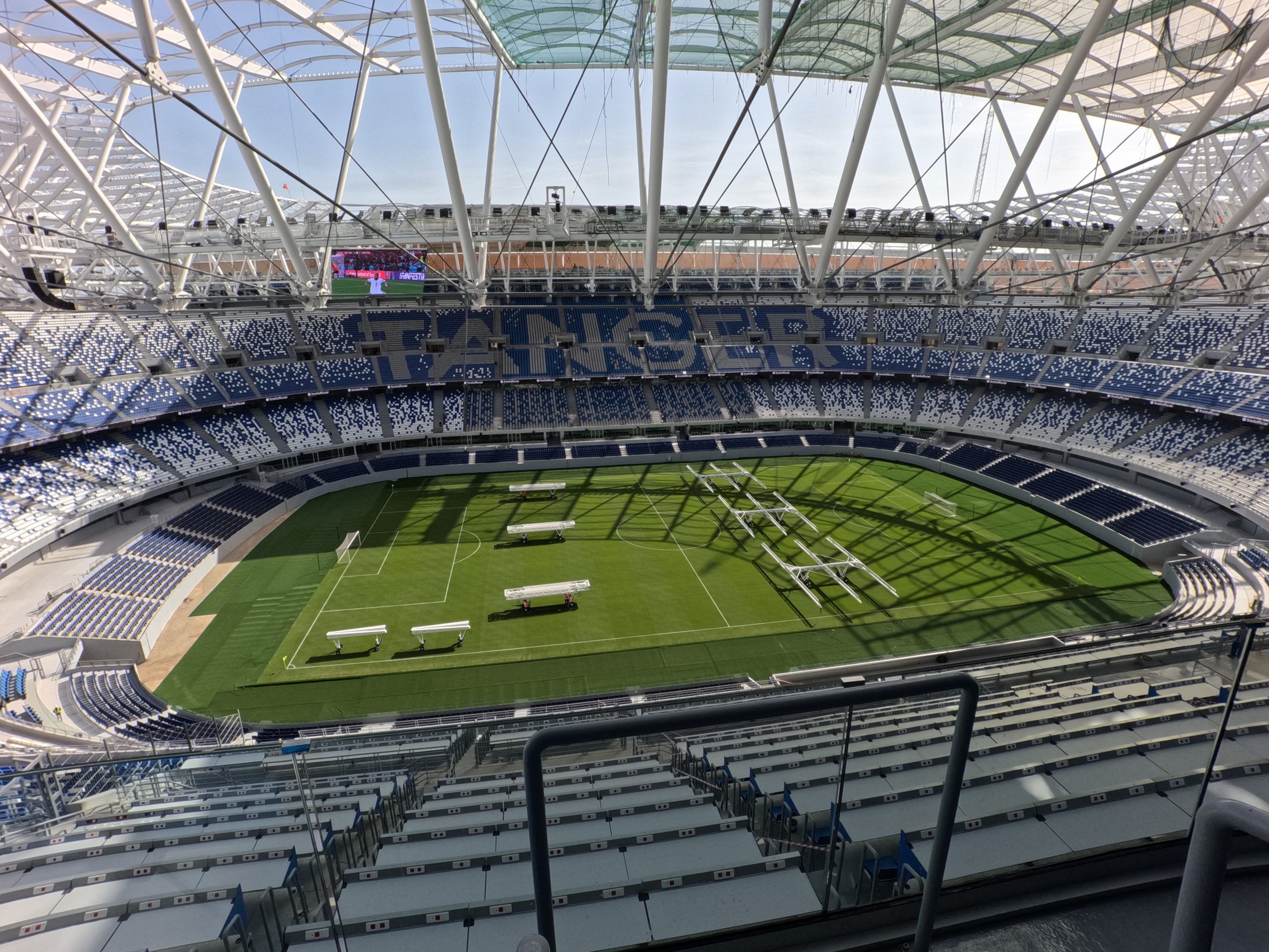 Grande Stade de Tanger, Tânger, Marrocos. 75600 lugares. Abriu em novembro de 2025 - Foto: IMAGO