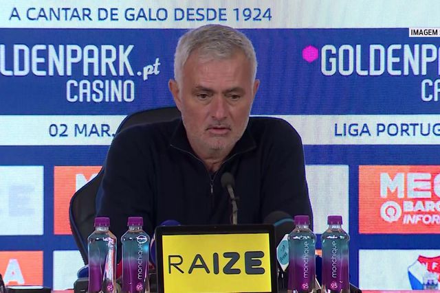 Mourinho contesta penálti e mostra preocupação com Aursnes