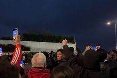 Chegada do autocarro do Benfica ao Estádio Cidade de Barcelos