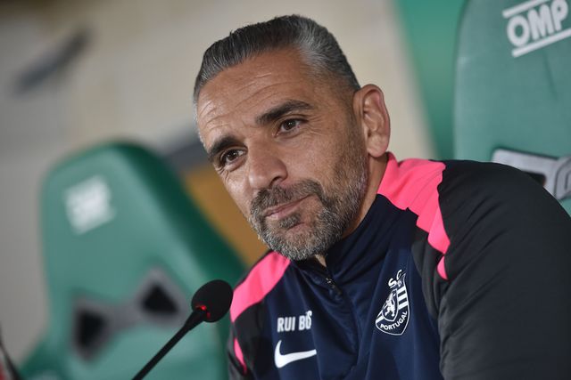 Rui Borges fez o lançamento da partida de amanhã com o FC Porto - Foto: MIGUEL NUNES