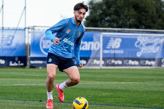 Martim Fernandes já treinou sem limitações  - Foto: FC PORTO
