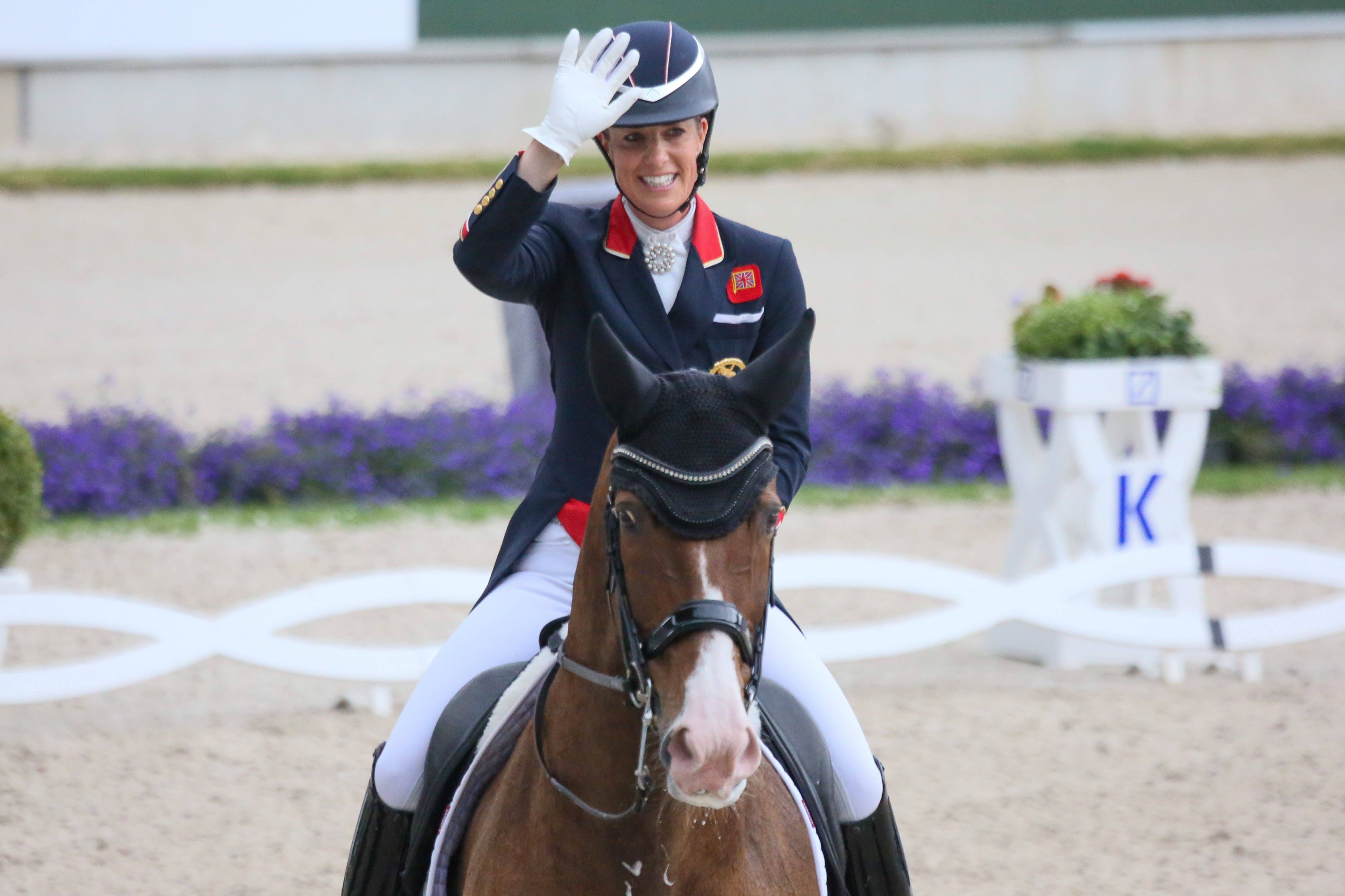 Charlotte Dujardin esteve suspensa um ano. IMAGO