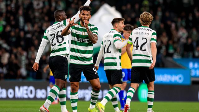 Luis Suárez contribuiu com 29 golos, 30 por cento dos tentos do Sporting — 22 na Liga, quatro na Champions, dois na Taça de Portugal e um na Taça da Liga - Foto: IMAGO