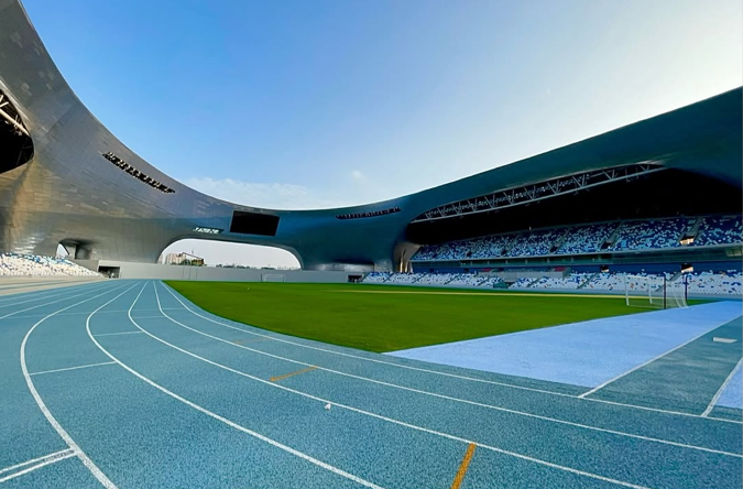 Desheng Sports Center Stadium, Foshan, China. 20.000 lugares. Abriu em agosto de 2025  Foto: instagram/@marreiros_carlos