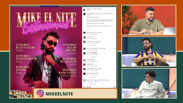 Mais Vale à Tarde Que Nunca, com Mike El Nite  - 2/03/2026