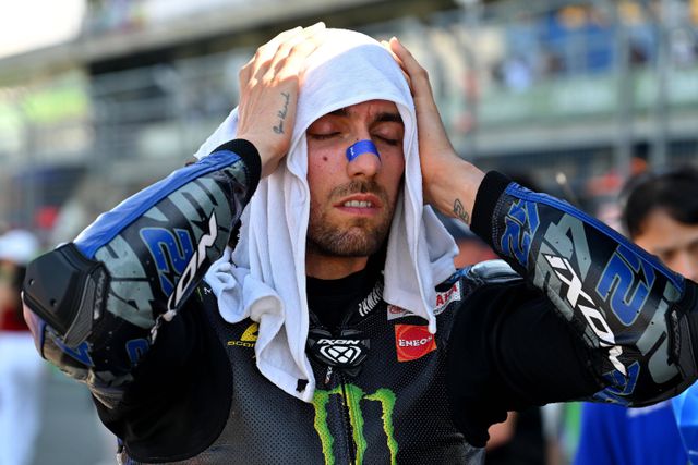 Piloto de MotoGP fez GP da Tailândia com coração 'a saltar da boca'