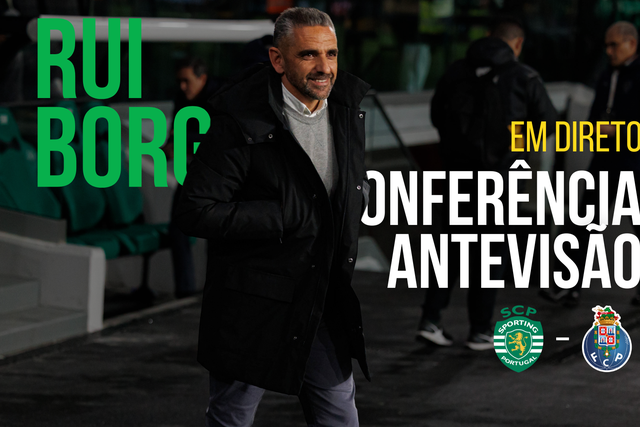 Direto: siga a conferência de Rui Borges antes do clássico