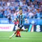 Enamorado celebra golo do Grêmio na final contra o Internacional. Foto LUCAS UEBEL/GREMIO FBPA