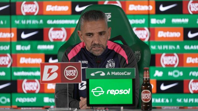 Rui Borges 'finta' classificação do Benfica: «Amanhã nem é isso»