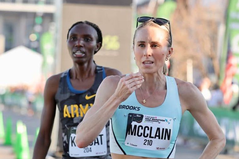 Jess McClain ficou incrédula com a decisão da organização da prova em Atlanta. IMAGO