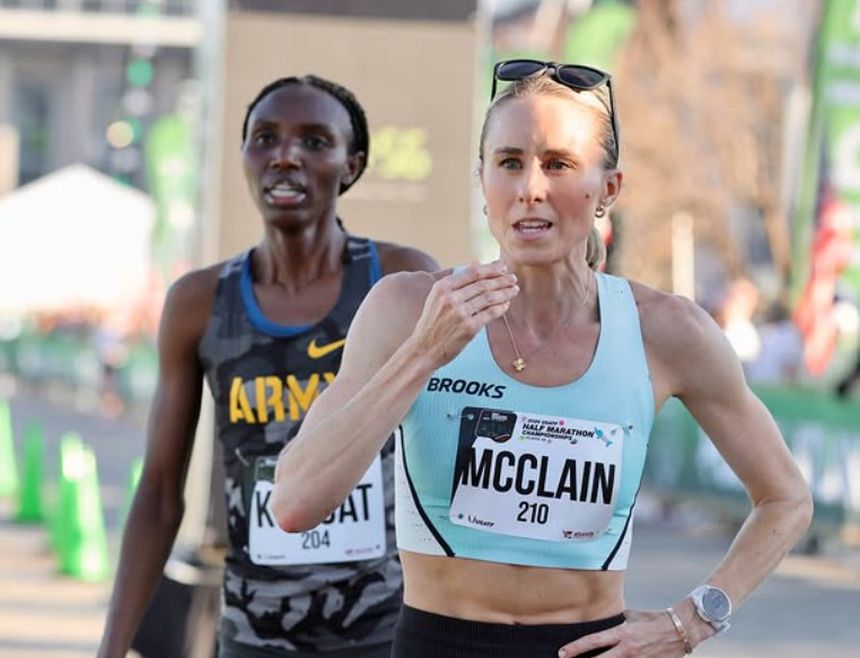 Jess McClain ficou incrédula com a decisão da organização da prova em Atlanta. IMAGO