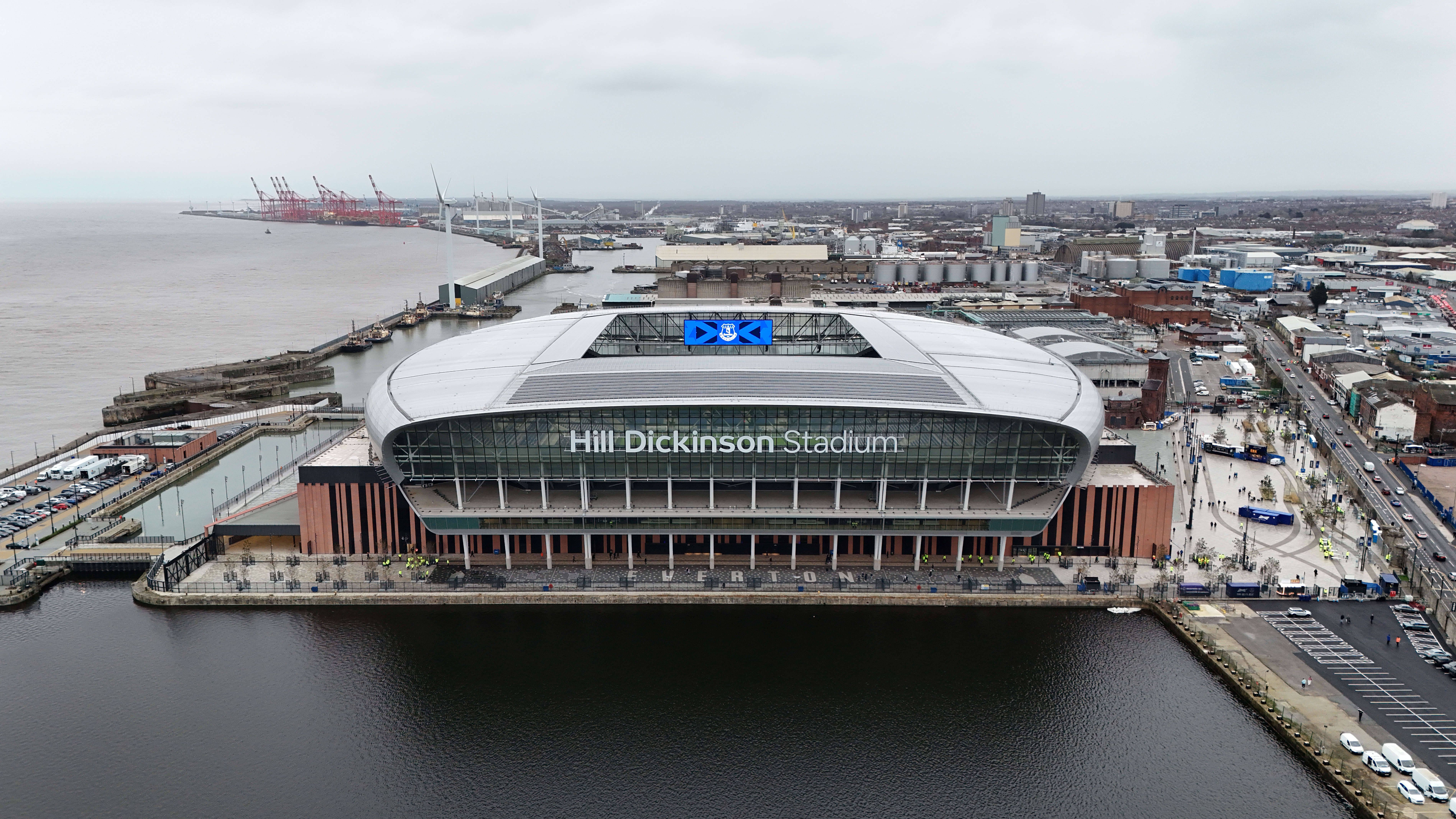 Hill Dickinson, Liverpool, Inglaterra. 52.769 lugares. Abriu em agosto de 2025 - Foto: IMAGO