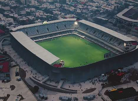 Estádio Luis 'Pirata' Fuente, Veracruz, México. 22500 lugares. Abriu em maio de 2025 - estádio Luis Pirata Fuente oficial/instagram
