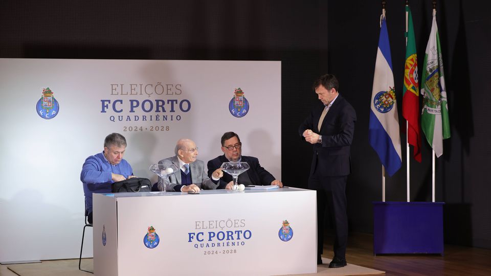 FC Porto: sorteadas as listas das eleições