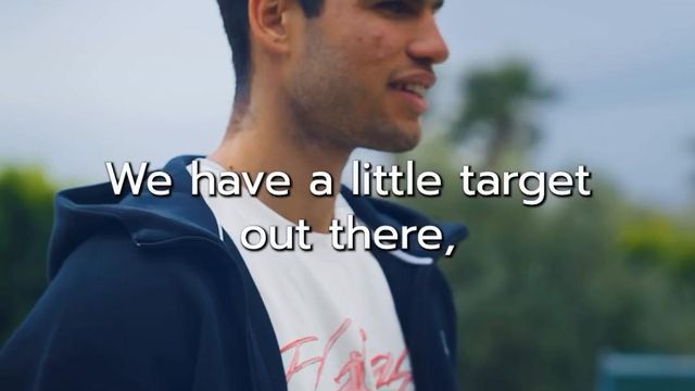 Alcaraz apanhado em partida de 1 de abril