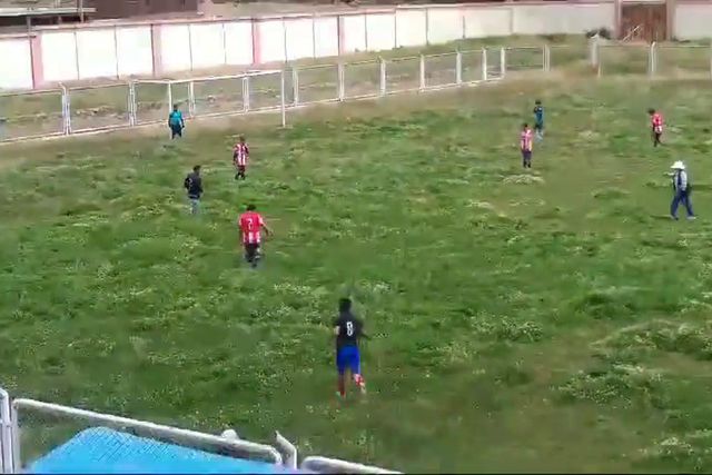 Será este o pior 'relvado' do mundo?