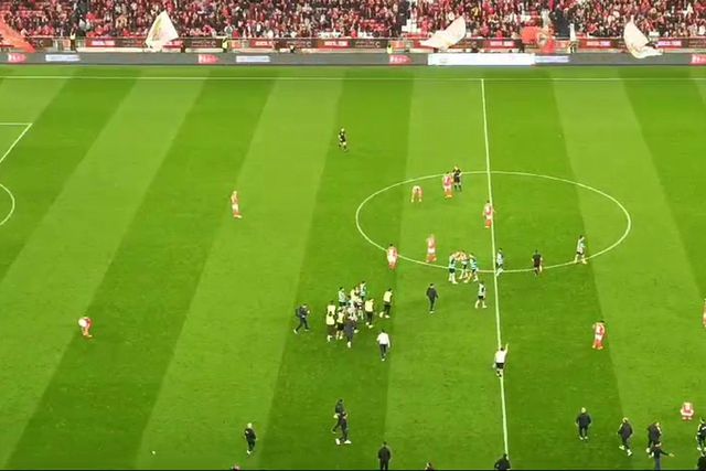 Sporting fez a festa após o apito final