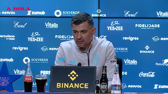 Sérgio Conceição: a visão do treinador sobre o que se passou no jogo com o Estoril