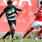 Com golo perto do fim, Benfica e Sporting empatam na Liga Revelação