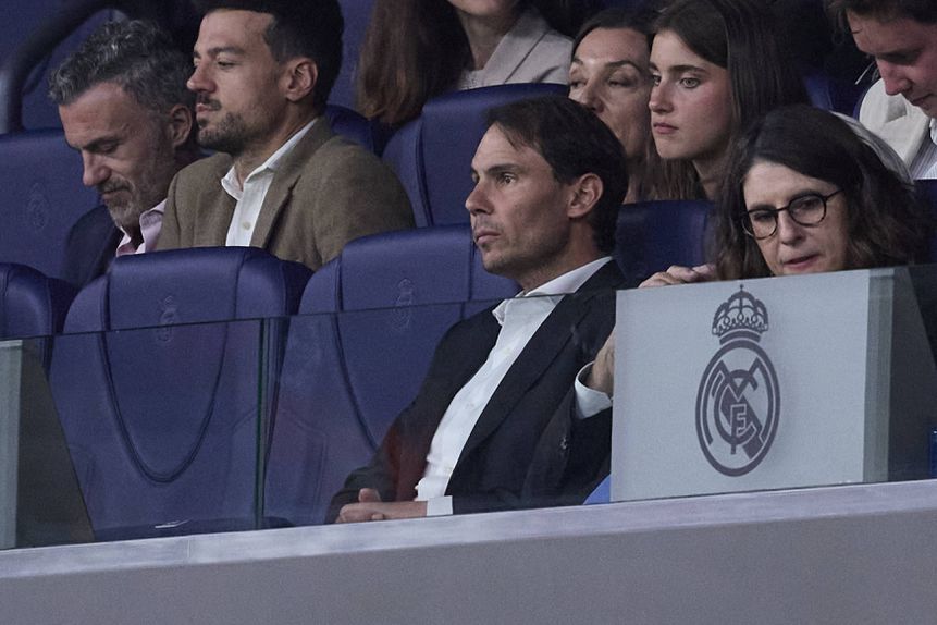 Nadal assistiu ao encontro entre Real Madrid e Real Sociedad (IMAGO)