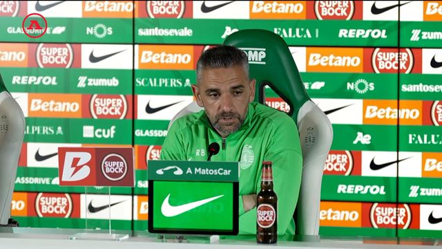 Rui Borges em conferência de Imprensa