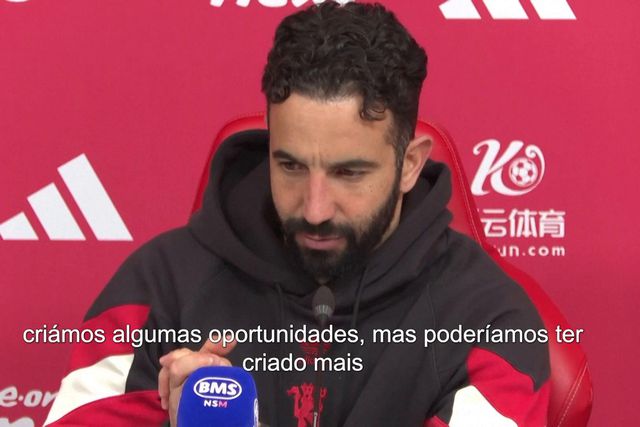 Ruben Amorim em conferência de Imprensa