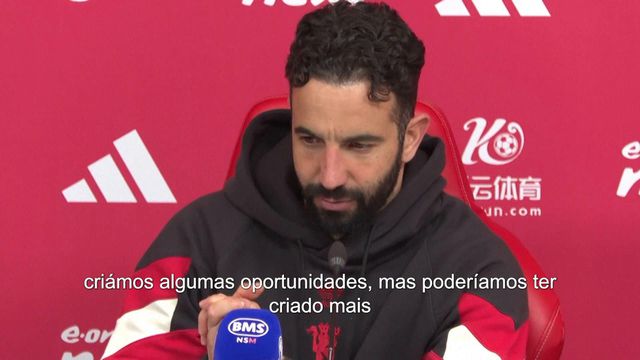 Ruben Amorim em conferência de Imprensa