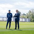 Villas-Boas assistiu ao treino no Olival (Foto: FC Porto)