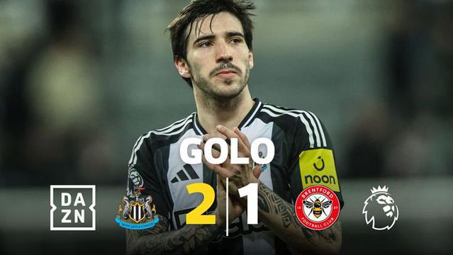 Propositado ou nem por isso? Tonali deu assim a vitória ao Newcastle (vídeo)