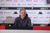 Luis Enrique, treinador do PSG, em conferência de imprensa