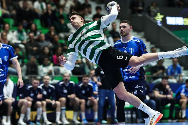 Kiko Costa foi o MVP do jogo com 10 golos e cinco assistências. Foto Sporting