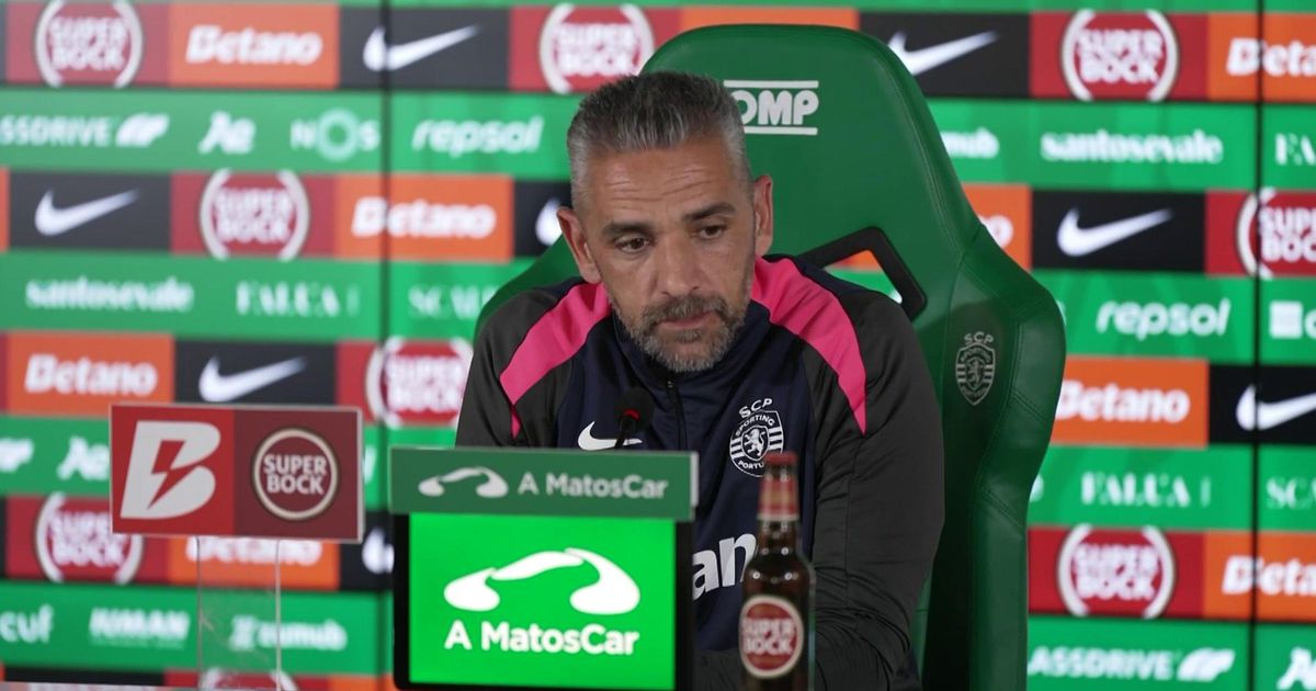 Rui Borges revela: «Foi das maiores dificuldades quando cheguei ao Sporting...»