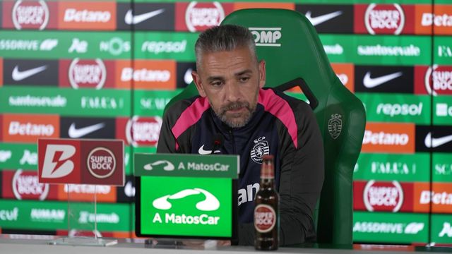 Rui Borges revela: «Foi das maiores dificuldades quando cheguei ao Sporting...»