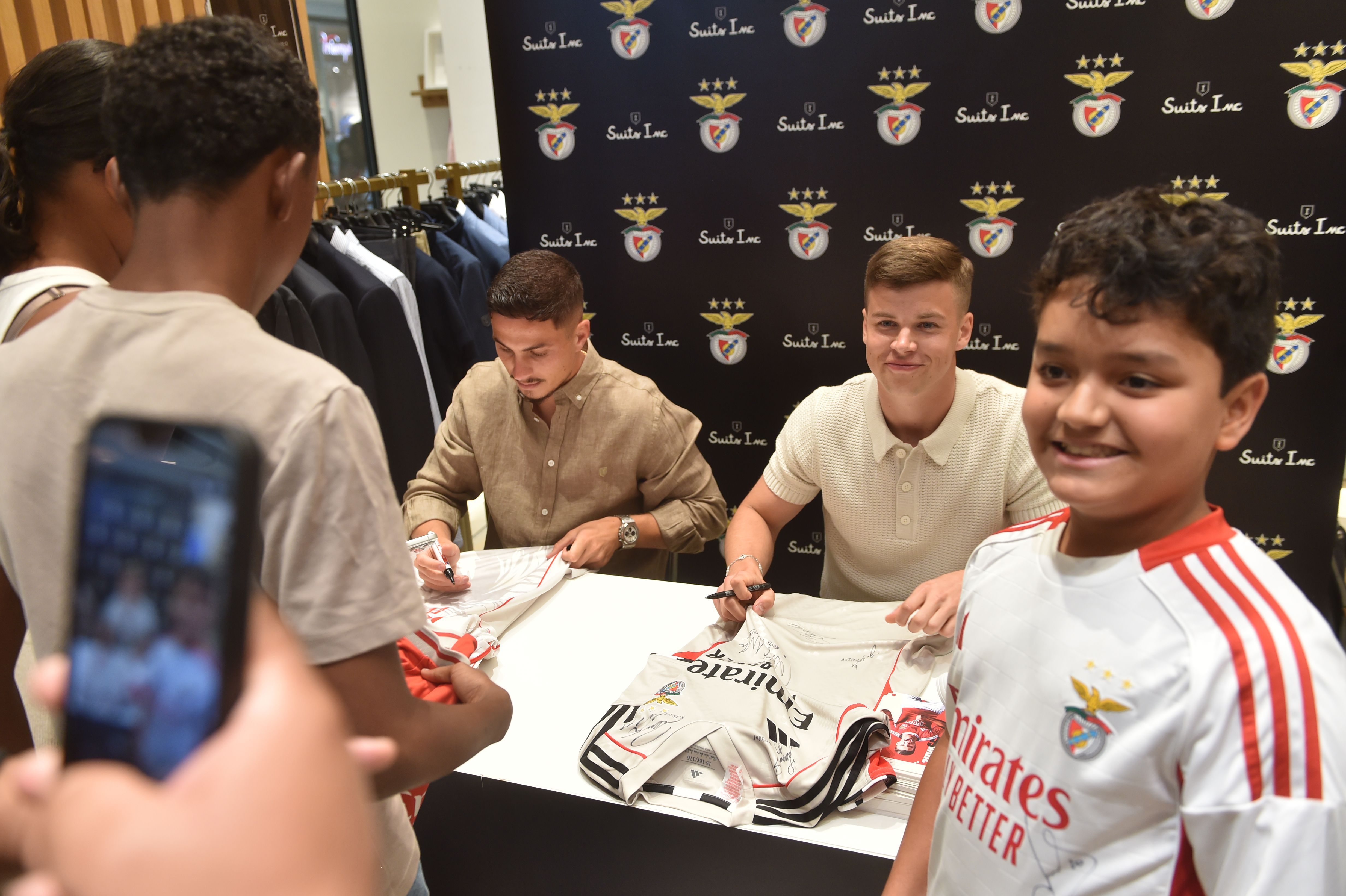 A festa de um jovem adepto - Foto: Miguel Nunes