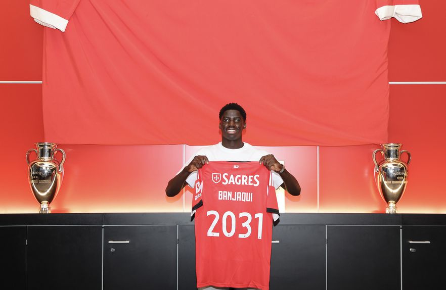 Banjaqui é dos encarnados até 2031 - Foto: SL Benfica