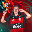 Yasmim Cardozo foi convocada para a Seleção portuguesa - Foto: Flamengo
