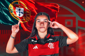 Yasmim Cardozo foi convocada para a Seleção portuguesa - Foto: Flamengo