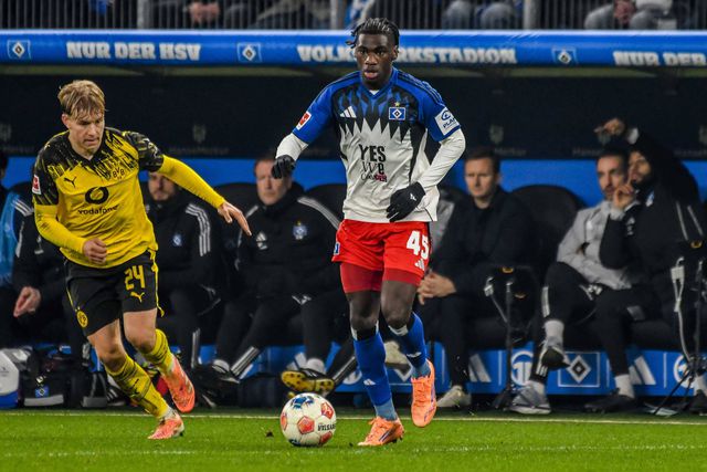 Fábio Baldé ao serviço do Hamburgo - Foto: IMAGO
