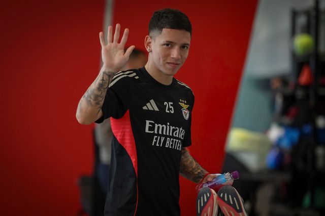 Prestianni de regresso - Foto: SL Benfica