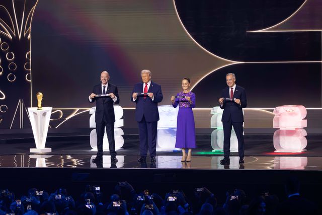 Cerimónia do sorteio da fase de grupos do Mundial