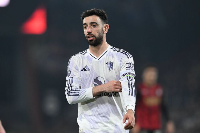 Bruno Fernandes, capitão do Manchester United