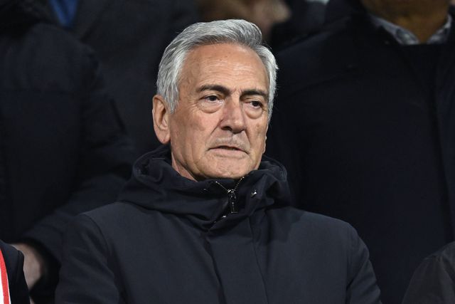 Gravina, agora ex-presidente da FIGC